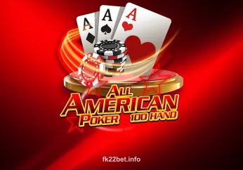 Hình ảnh trò chơi All American Poker 100 Hand tại FK22